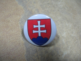 Slovenský znak, odznak priemer 25mm